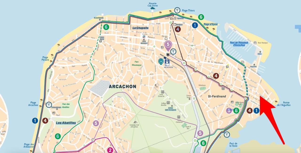 Maisonnette Studio Arcachon 300M Plage 外观 照片